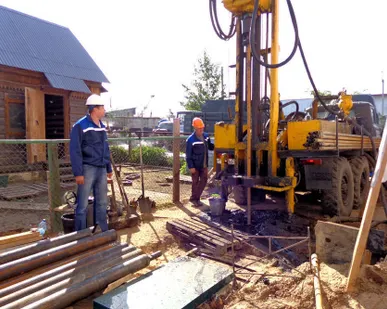 фото Бурение под воду