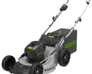 фото Газонокосилка greenworks
