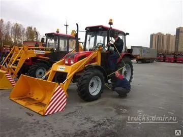 Фото №0 Аренда фронтального погрузчика на базе МТЗ, Беларусь