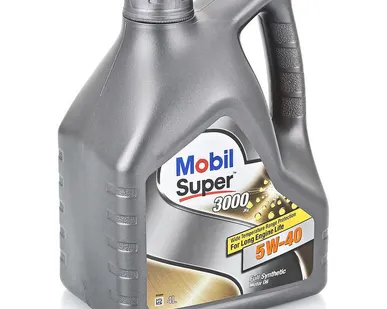 фото Масло моторное "Mobil Super 3000 X1" (4 л) 5W40 (синтетика)