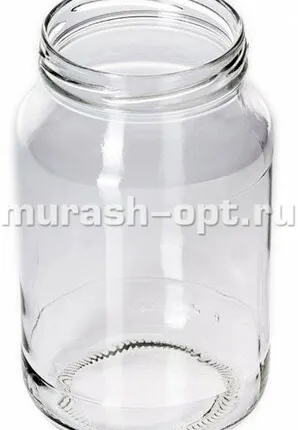 Фото №0 Банка стеклянная 0,25л винтовая горловина 1-58 (45)