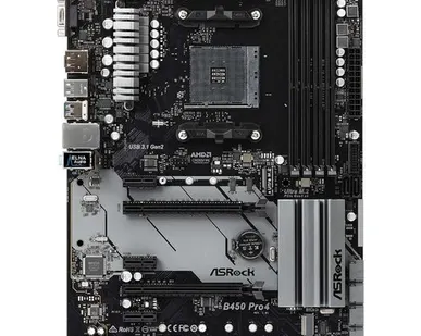фото Материнская плата ASRock B450