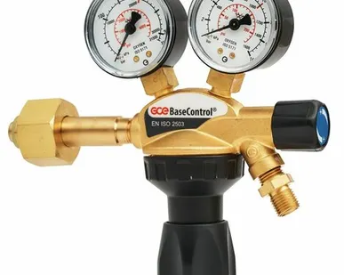 фото 43487 Регулятор Base Control OXY-200/10 бар G3/4«, G1/4» (KRASS)