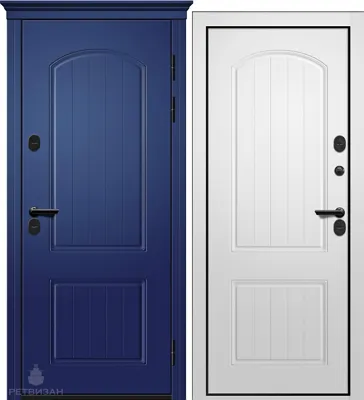 Фото №0 СЕЙФ-ДВЕРИ Триера-200 NEW Холст белый/Холст белый