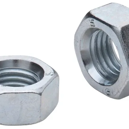 Фото №0 Гайка шестигранная М10 (1кг/98шт) оцинкованная DIN 934