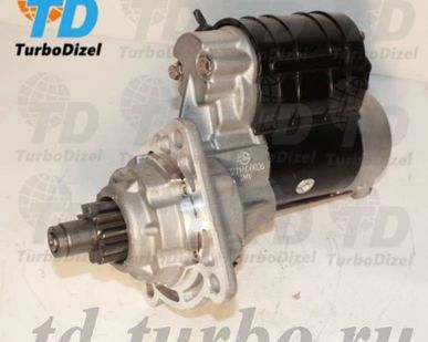 фото Стартер 24V, 9kW на автобус ПАЗ 3204, 320412 двигатель CUMMINS 4ISBE-185.