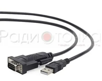фото Конвертер Gembird USB - SERIAL (COM) AM/DB9M 1,5 м