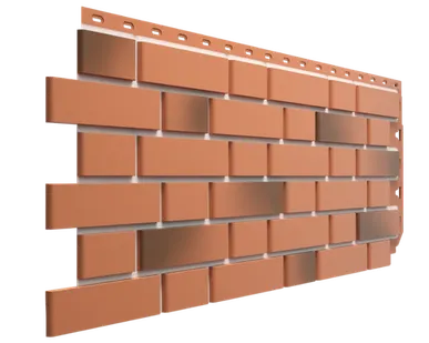 фото Docke Панель фасадная FLEMISH Красный жженый 0,46м2 (Деке Флемиш)