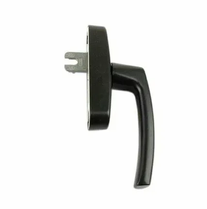 Фото №0 Ручка оконная Rotoline, черная