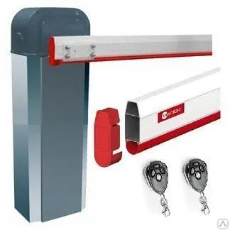 Фото №0 Комплект шлагбаума An-Motors ASB6000 (с прямоугольной стрелой 6,3 метра)