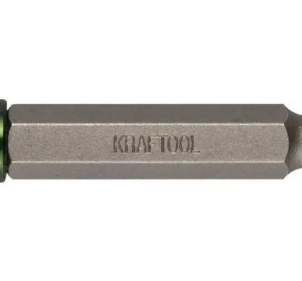 Фото №0 Бита Kraftool expert для саморезов ПШ 50 мм магнитная