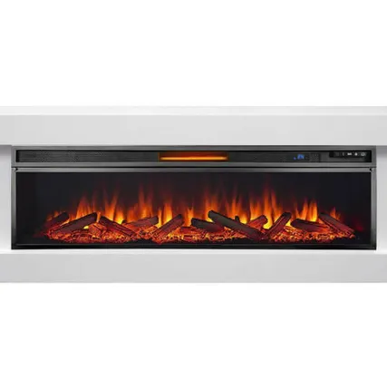 Фото №0 Каминокомплект Line под Vision 60 белый + Royal Flame Vision 60 LOG Led