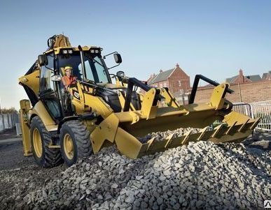 фото Услуги экскаватора-погрузчика CAT 432 F