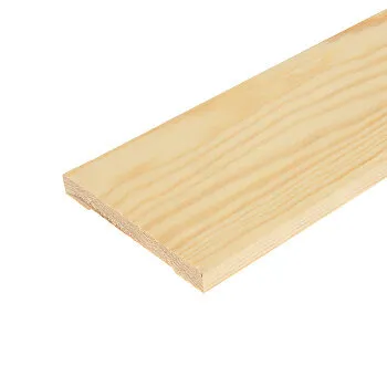 Фото №0 Наличник 2.2 м, 90 мм, сращенный, бессучковый, гладкий