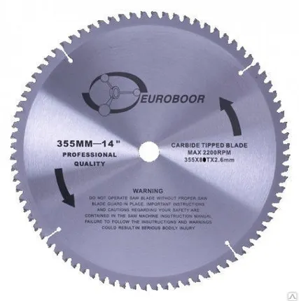 Фото №0 Дисковое режущее полотно диам. 355 мм 72 зубьев