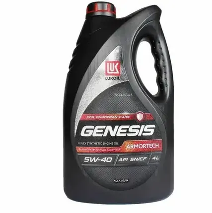 Фото №0 Моторное масло LUKOIL 2218832 5W-40 синтетическое 4 л