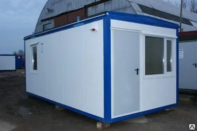 Фото №0 КПП Пост охраны из сэндвич панелей