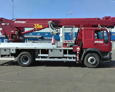 фото Аренда автовышки 35 метров