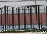 фото Секционные заборы из профильной трубы