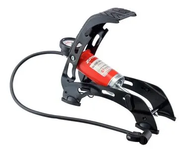 фото Насос ножной "ZIPOWER" Foot Pump (1 цилиндр, с манометром)