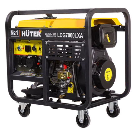 Фото №0 Электрогенератор дизельный LDG 7000LXА Huter