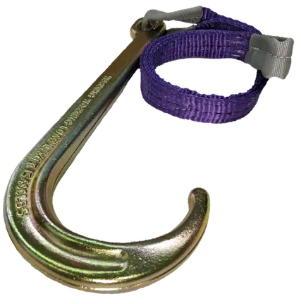 Фото №0 Строп текстильный с J-крюком, 1000 мм, 2500 кг