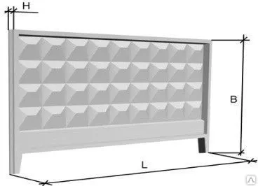 Фото №0 ПЛИТЫ ОГРАД. ФУНДАМЕНТ ОГРАД П6В (плита забора)