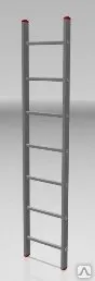фото Лестница приставная,10 ступенек, (раб. высота 3,89 м) Pro Halta