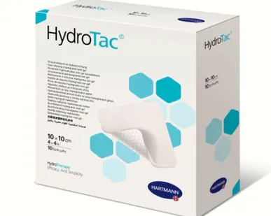 фото HydroTac (6858326) Губчатые повязки с гидрогелевым покрытием: 10х10 см, 10