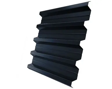 фото Профнастил H60R Grand Line 0,5 Quarzit RAL 7024 мокрый асфальт