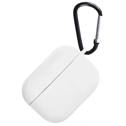 Фото №0 Силиконовый чехол Gurdini для AirPods 4 White