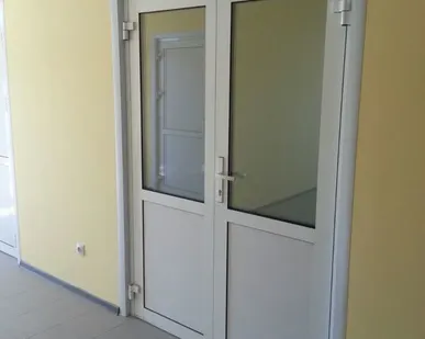 фото Дверь противопожарная алюминиевая ПСК 2-EIW60