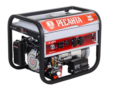 фото Электрогенератор Ресанта БГ 4000 Э