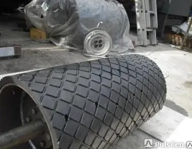 фото Пластина футеровочная КВ для футеровки барабанов конвейеров