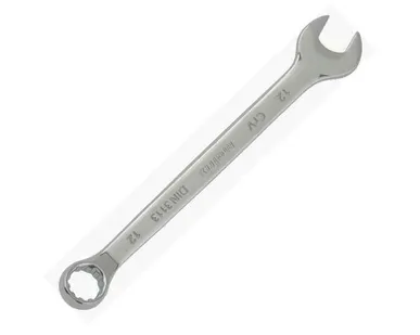 фото Ключ комбинированный, 12мм, CrV, полированный хром, MATRIX, 1 шт