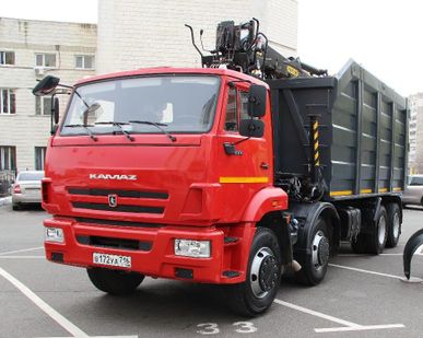 фото Монтаж КМУ Palfinger на автомобили Volvo Scania MAN и т.д.
