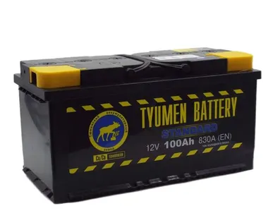фото Аккумулятор Тюмень Standard 100 Ач п.п.
