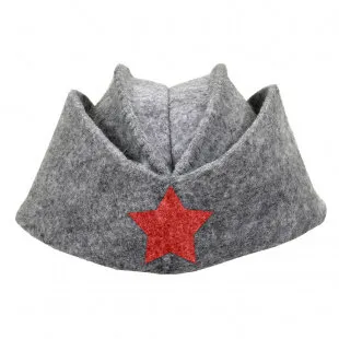 Фото №0 Hot Pot Шапка "Пилотка" со звездой Hot Pot