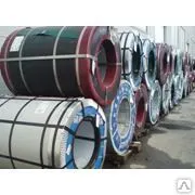 фото Рулон оцинкованный с полимерным покрытием 0.80х1250