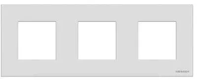 Фото №0 Рамка 3-м 6мод. Zenit бел. ABB 2CLA227300N1101