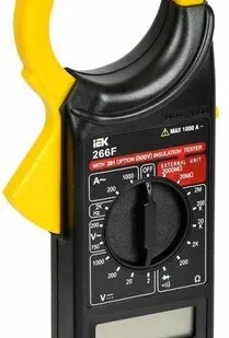 фото Клещи токоизмерительные Expert 266F IEK TCM-1F-266