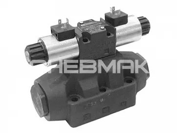 Фото №0 DSP7-S1/20N-II/D24K1 -- Распределитель гидравлический с пилотным электромагнитным управлением, CETOP 07, 350Бар, 24DC