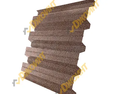 фото Профнастил Н-60 0,5 Printech Corten (Медь/Сталь)