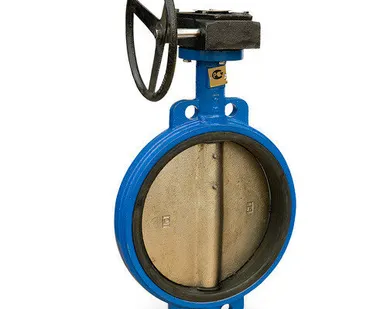 фото Затвор 400 поворотный дисковый межфланцевый