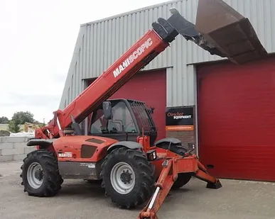 фото Manitou 1740 аренда погрузчика с ковшом, грузоподъемностью 4000 кг.