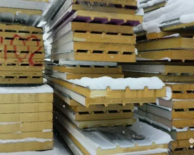 фото Сэндвич панели PIR 80 мм кровельные, 4,03 м