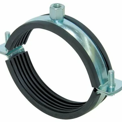 Фото №0 Хомут с резинкой и гайкой 4' (110-116) 1/55