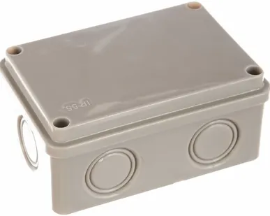 фото EKF Коробка распределительная КМР-050-049 пылевлагозащищенная без мембранных вводов (120х80х50) EKF PROxima