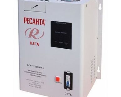 фото Стабилизатор АСН-12 000 Н/1-Ц Ресанта Lux
в