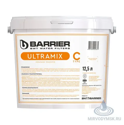 Фото №0 Фильтрующий материал BARRIER ULTRAMIX C, 12,5 л